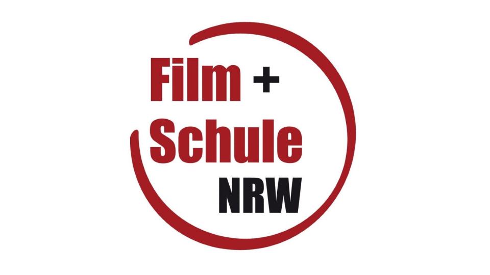Das Bild zeigt das Logo von Film + Schule NRW.