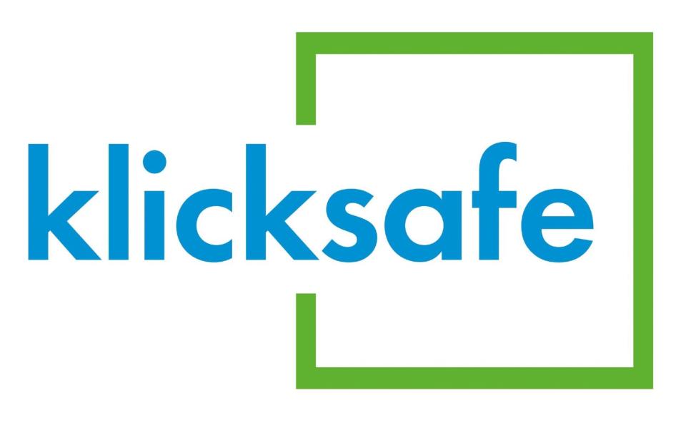 Das Bild zeigt das Logo von Klicksafe.