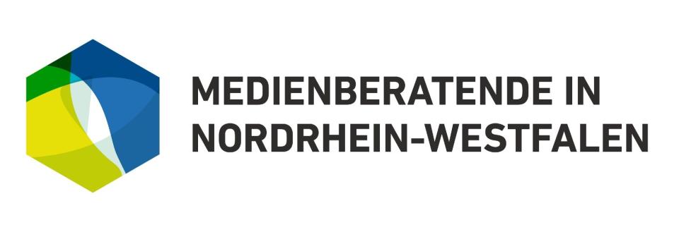 Das Bild zeigt das Logo der Medienberatenden der Bezirksregierungen Arnsberg, Detmold, Düsseldorf, Köln und Münster.