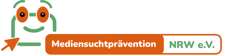 Das Bild zeigt das Logo der Mediensuchtprävention NRW e.V.
